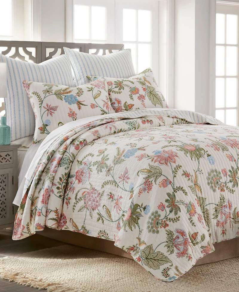 Levtex Chantea Reversible 3-Pc. Quilt Set, King/California King