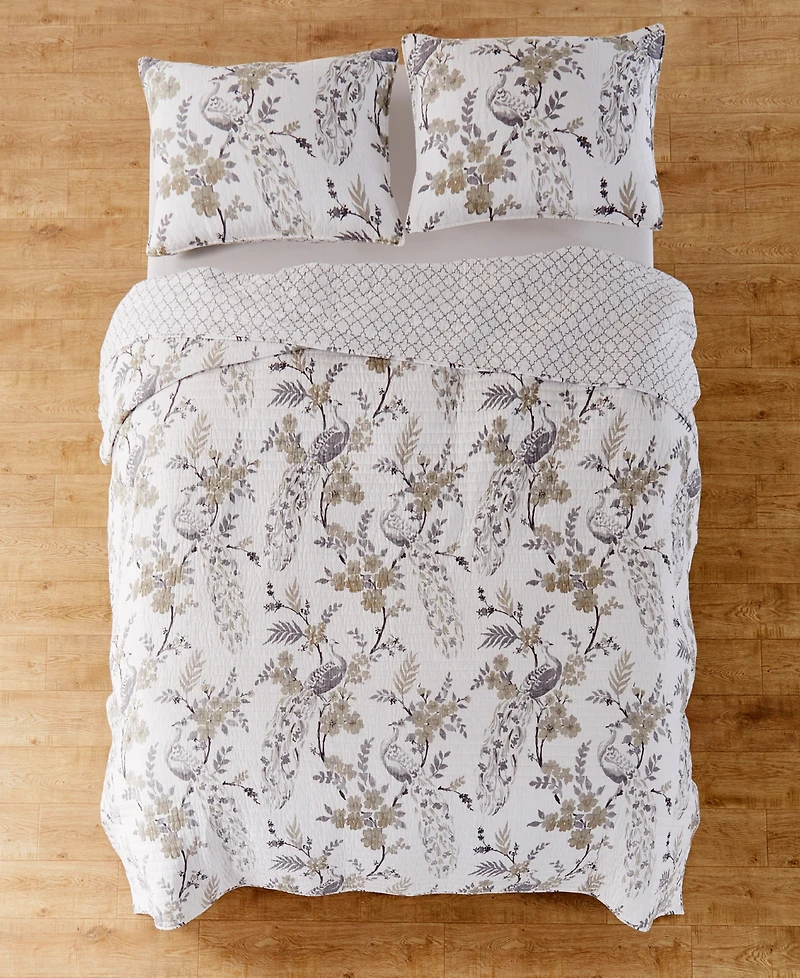 Levtex Pisa Reversible 3-Pc. Bedspread Set, Full