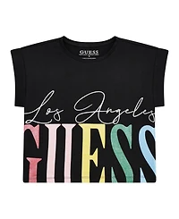 Guess Big Girl Short Sleeve Stretch Jersey T-Shirt