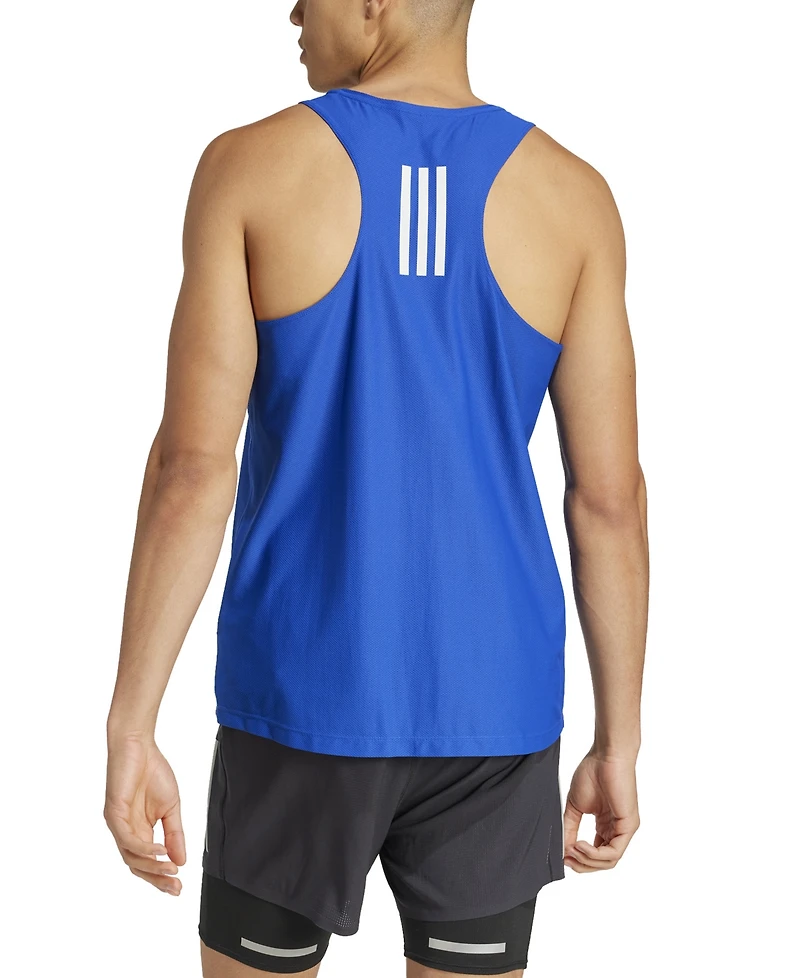 adidas Men's Own The Run Moisture-Wicking Tank Top