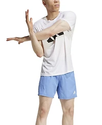adidas Men's Own The Run Moisture-Wicking Drawstring 7" Shorts