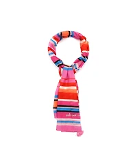 Kate Spade New York Women's Sunny Stripe Oblong Scarf