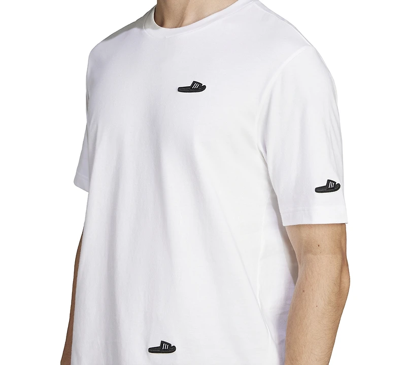 adidas Men's Slides Graphic T-Shirt