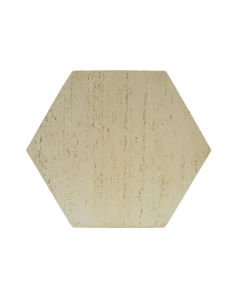 Streamdale Hexagonal Archaistic Side Table