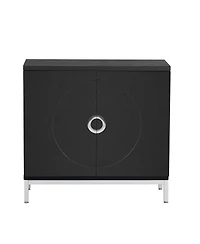 Streamdale Wooden and Metal Leg Accent Cabinet for Living and Dining Room