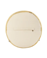 Chic Cotton Ottoman for Modern Home Furniture and Decor