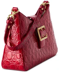 Brahmin Esme Sriracha Vanderbilt Small Leather Shoulder Bag