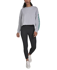 Calvin Klein Performance Women's Logo Cropped Long-Sleeve
