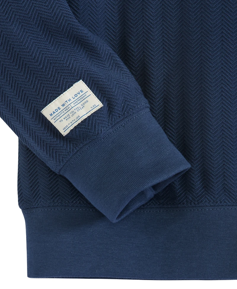 Scotch & Soda Big Boys Embroidered Crewneck Sweatshirt