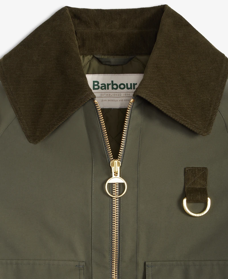 Barbour Women's Nora Oversized-Collar Utility Jacket, Exclusively at Macy's