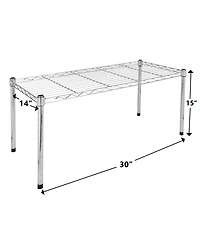 Simple Deluxe Heavy Duty 1-Shelf Shelving, Adjustable Storage Units