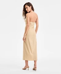 Bar Iii Women's Twist-Front Midi Dress, Exclusively at Macy's