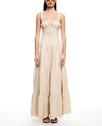 Lioness Women's Heart-Shaped Maxi Dress