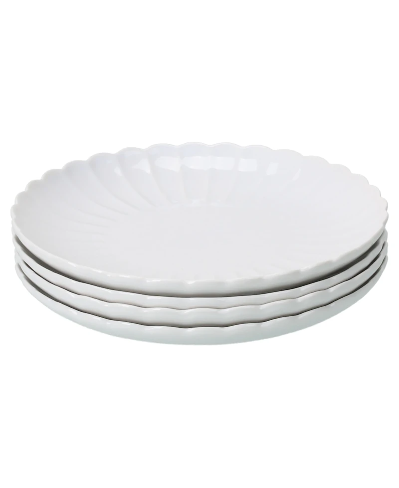 Bia Cordon Bleu Petal 4-Pc. Salad Plates Set, Service for 4