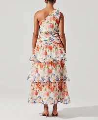 Astr the Label Women's Natali One-Shoulder Maxi Dress