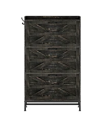 Streamdale Shoe Cabinet, Entry Home Shoe Cabinet, Entrance Balcony Storage Cabinet, Large Capacity Shoe Rack, Grey