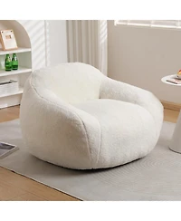 Streamdale Comfy Bean Bag Chair with Armrest and Memory Foam Filler