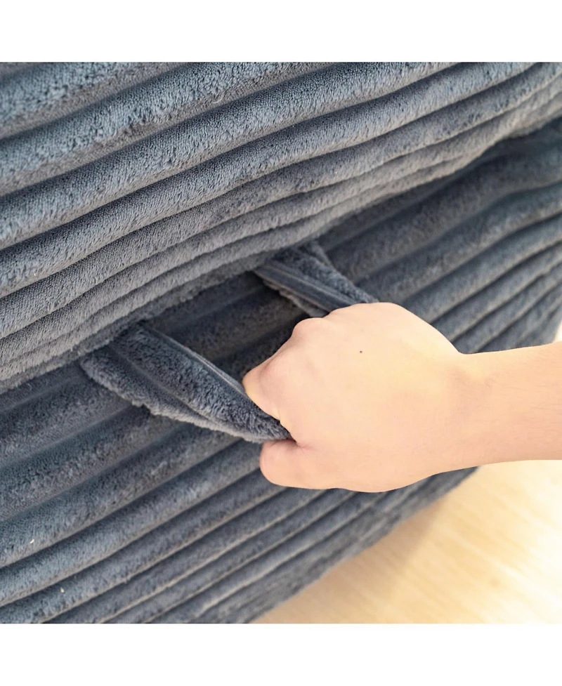 Streamdale Comfy Bean Bag Chair, Armrests, Oversized Lazy Floor Sofa