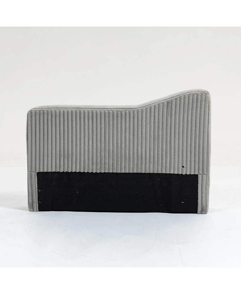 Streamdale Gray Modular Sofa Arm/Back Module