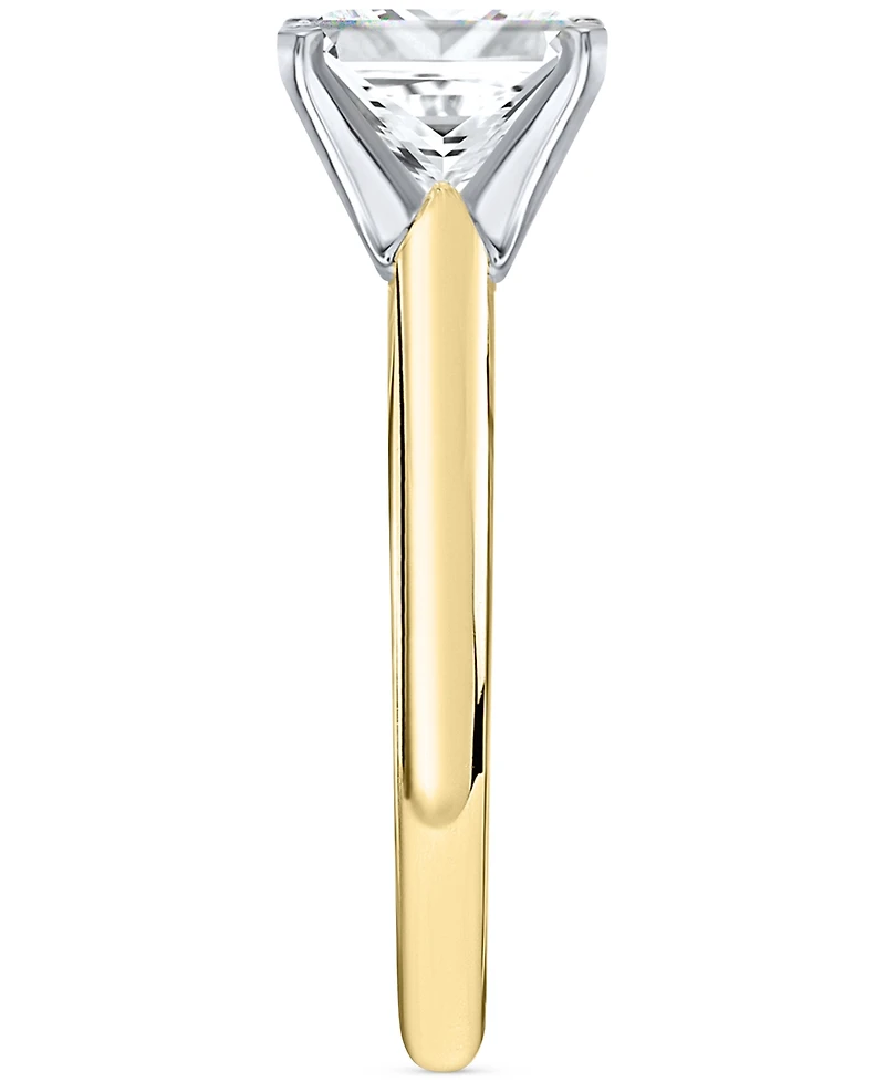 Igi Certified Diamond Emerald-Cut Solitaire Ring (1 ct. t.w.) Platinum or 18k Gold