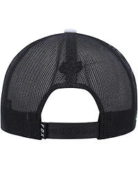 Fox x Kawasaki Men's Gray/Black Snapback Hat