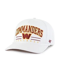 '47 Brand Men's White Washington Commanders Roscoe Hitch Rope Adjustable Hat