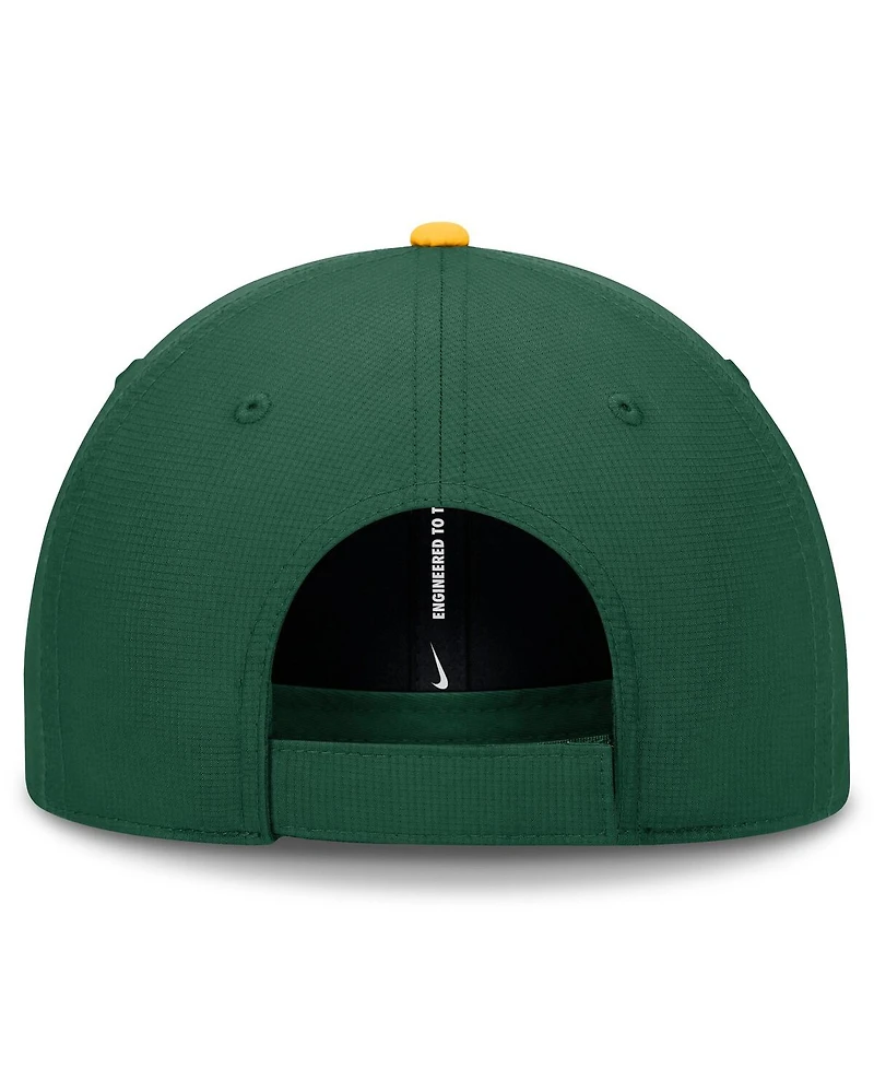 Nike Men's Green Oakland Athletics Club Primetime Adjustable Hat