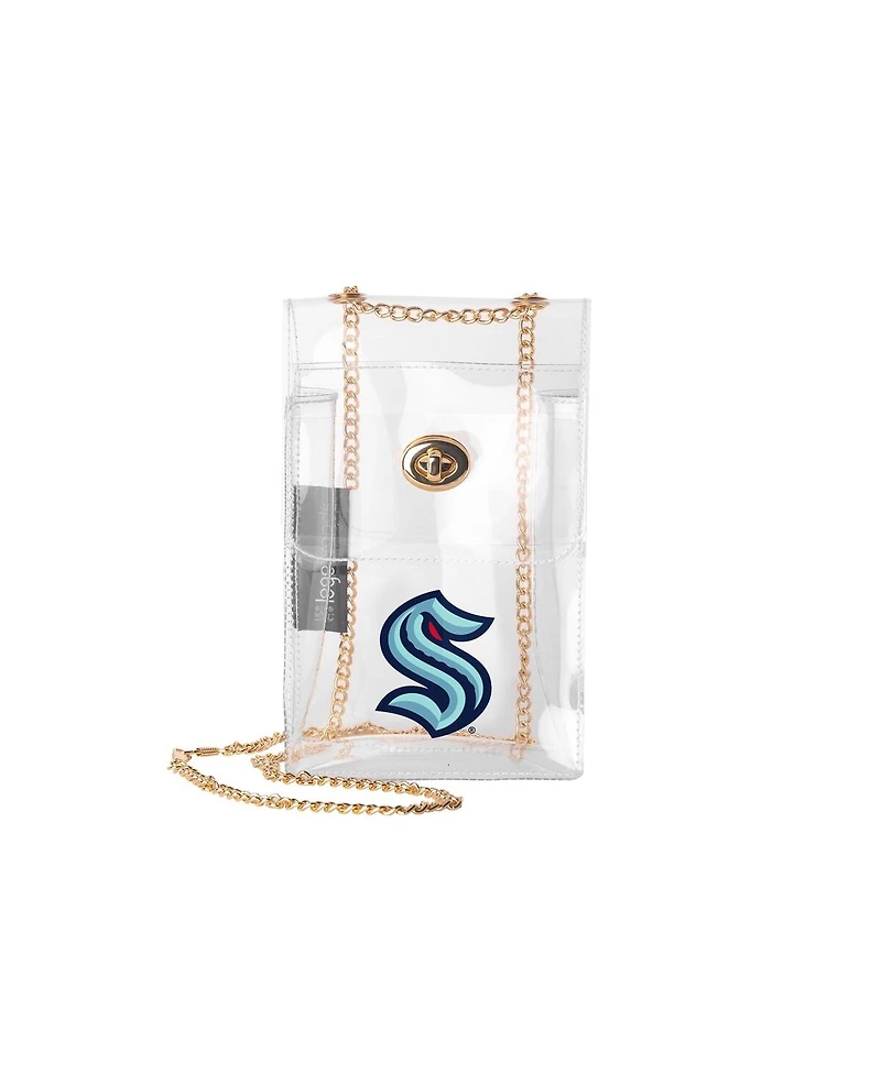 Logo Brands Seattle Kraken Clear Essential Crossbody Purse