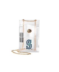 Logo Brands Seattle Mariners Clear Essential Crossbody Purse