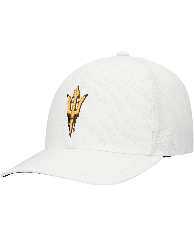 Top of the World Men's White Arizona State Sun Devils Reflex Performance Flex Hat