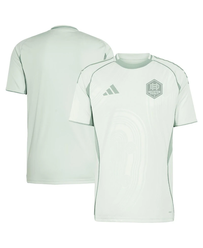 Adidas Men's Light Green Houston Dynamo Fc 2025 One Planet Pre-Match Jersey