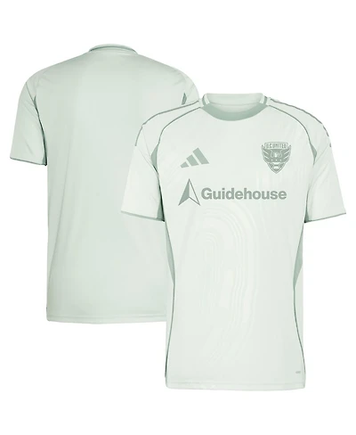 Adidas Men's Light Green D.c. United 2025 One Planet Pre-Match Jersey