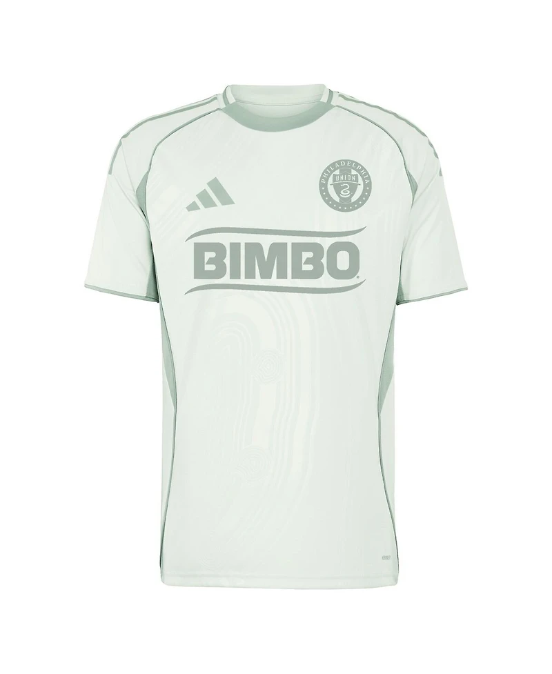Adidas Men's Light Green Philadelphia Union 2025 One Planet Pre-Match Jersey