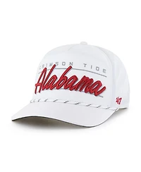 '47 Brand Men's White Alabama Crimson Tide Condor Hitch Brrr Adjustable Hat