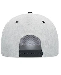 Fanatics Men's Heather Gray Columbus Crew Chip Golfer Snapback Hat