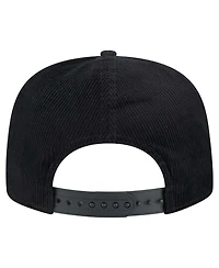 New Era Men's Black Cincinnati Bengals City Originals Corduroy Skipper Golfer Snapback Hat