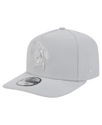 New Era Men's Gray Boston Celtics Colorpack A-Frame Pinch Front 9FIFTY Snapback Hat
