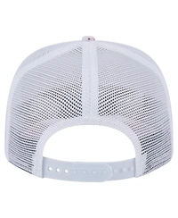 New Era Men's White Pittsburgh Pirates Flamingo Mesh Back 9SEVENTY Stretch-Snap Hat