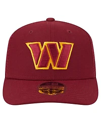 New Era Men's Burgundy Washington Commanders Main Trucker 9SEVENTY Stretch Snap Hat