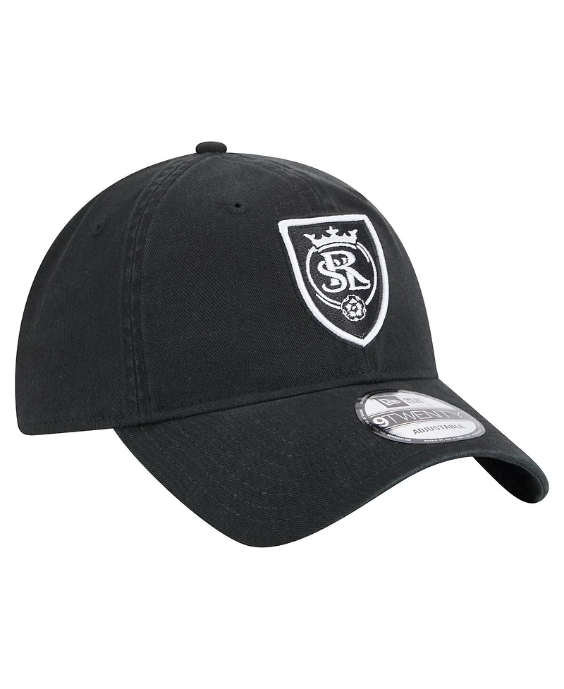 New Era Men's Black Real Salt Lake 2025 Kickoff 9TWENTY Adjustable Hat