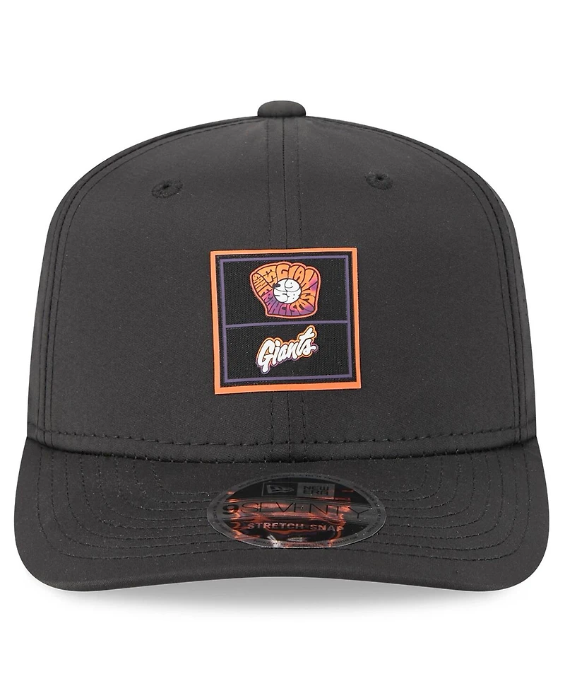 New Era Men's Black San Francisco Giants 2025 City Connect Fan Pack 9SEVENTY Adjustable Hat