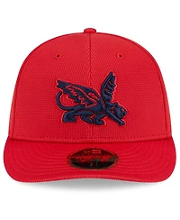New Era Men's Red Texas Rangers City Connect Batting Practice Low Profile 59FIFTY Fitted Hat