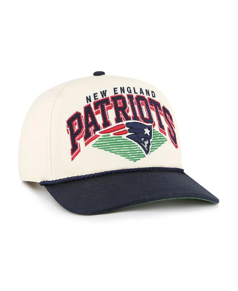 '47 Brand Men's Cream New England Patriots Pomona Rope Hitch Adjustable Hat