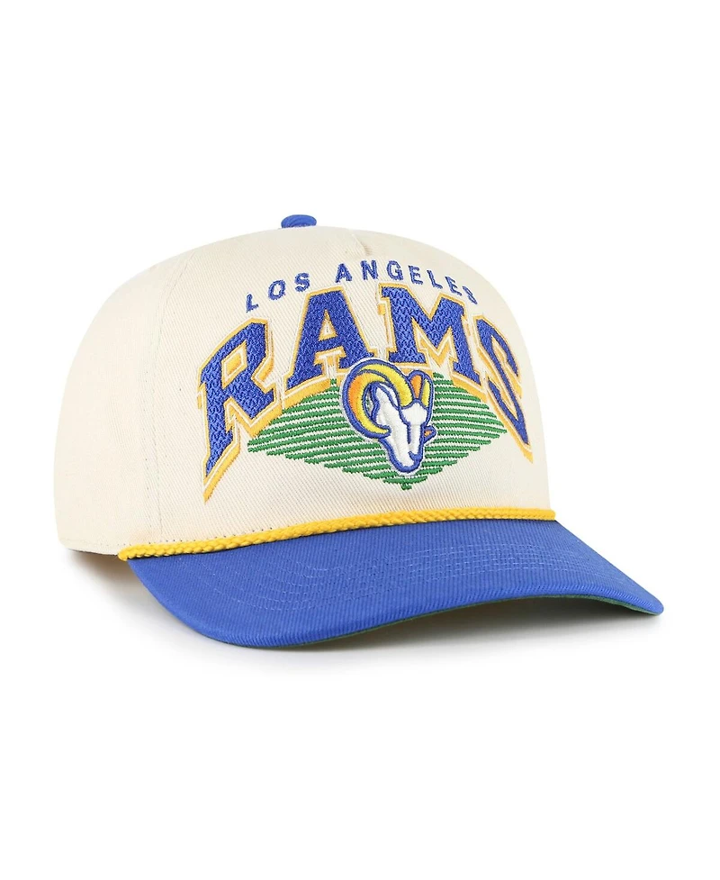 '47 Brand Men's Cream Los Angeles Rams Pomona Rope Hitch Adjustable Hat