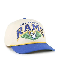'47 Brand Men's Cream Los Angeles Rams Pomona Rope Hitch Adjustable Hat