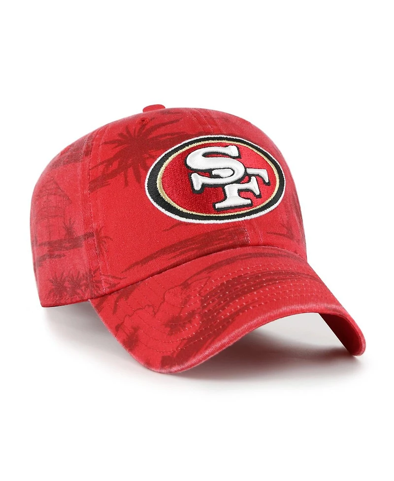 '47 Brand Men's Scarlet San Francisco 49ers Fiji Clean Up Adjustable Hat