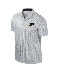 Colosseum Men's Black Purdue Boilermakers Big Tall Marty Rival Polo Shirt