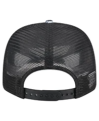 New Era Men's Black Pittsburgh Pirates Hula Trucker 9SEVENTY Adjustable Hat