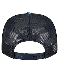 New Era Men's Navy Atlanta Braves Hula Trucker 9SEVENTY Adjustable Hat