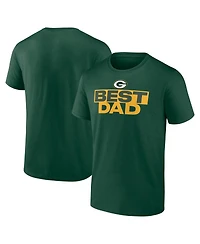 Logo Athletic Men's Green Green Bay Packers Best Dad T-Shirt